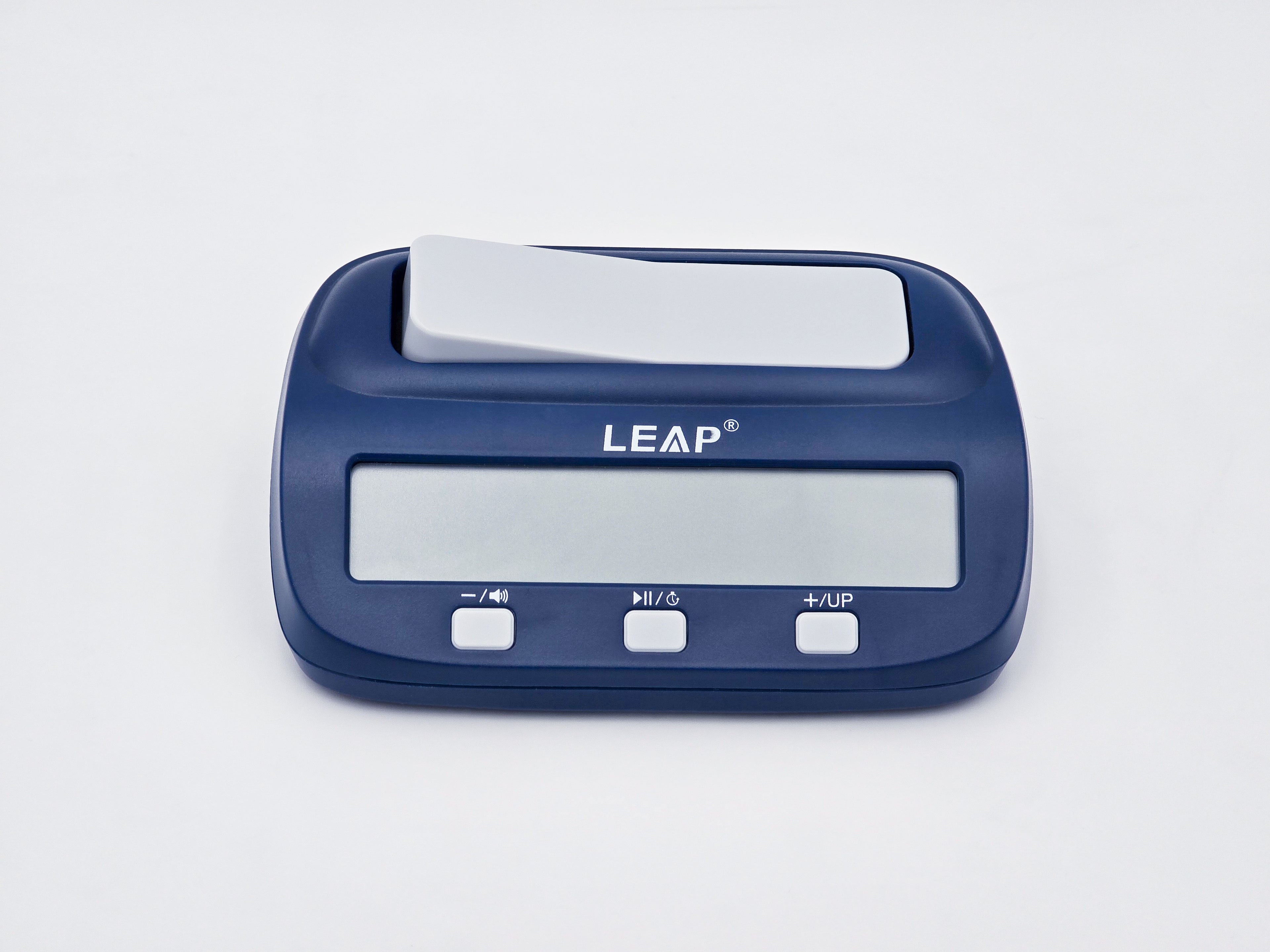 Leap PQ9923 Chess Clock in Light Box Blank Front Shot.