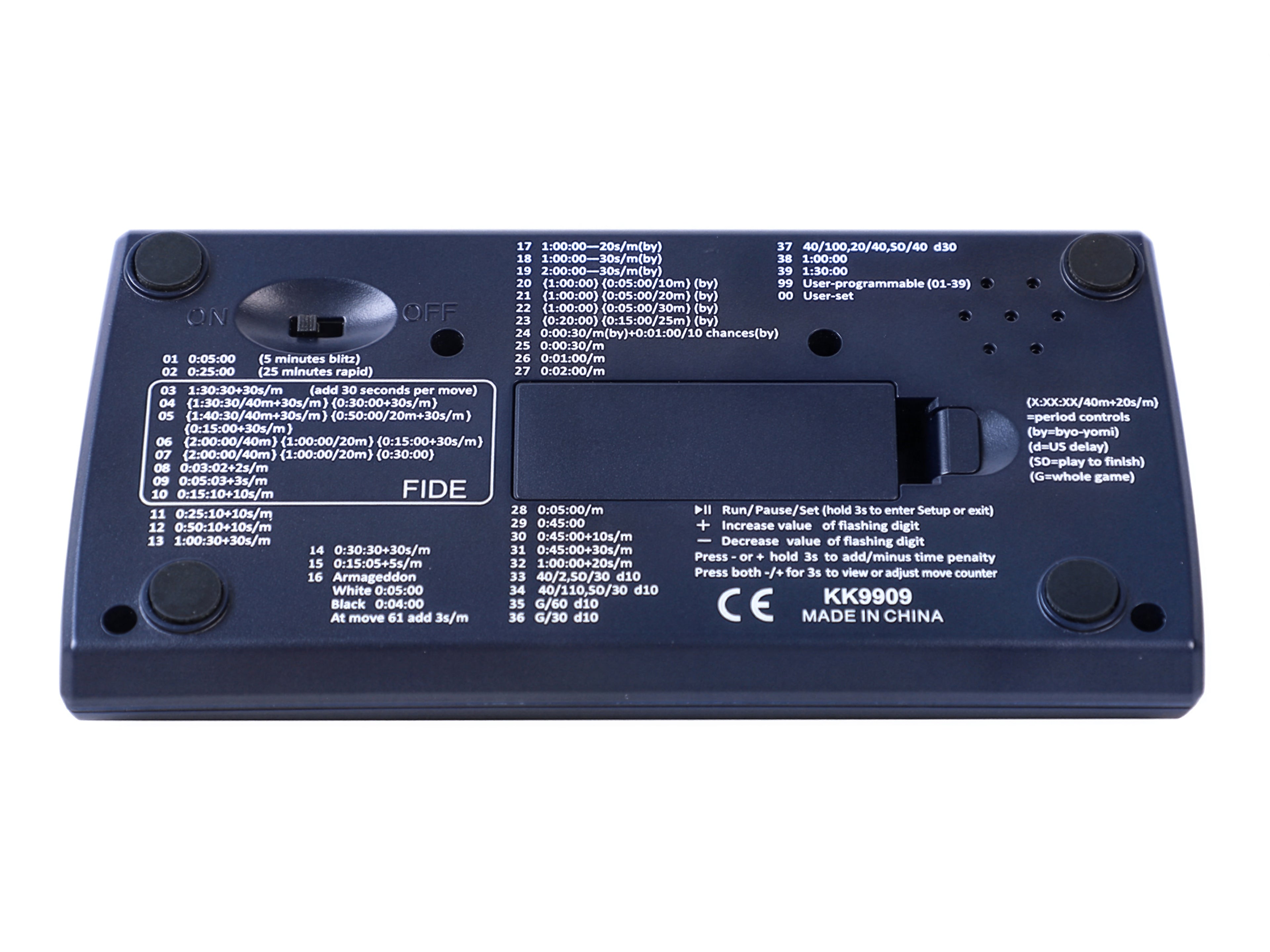 Leap KK9909 Chess Clock Bottom