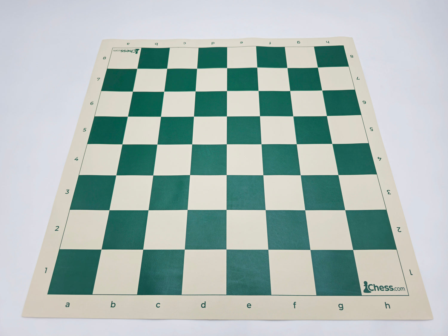 Chess.com Vinyl Chess Board Overhead Picture in Lightbox