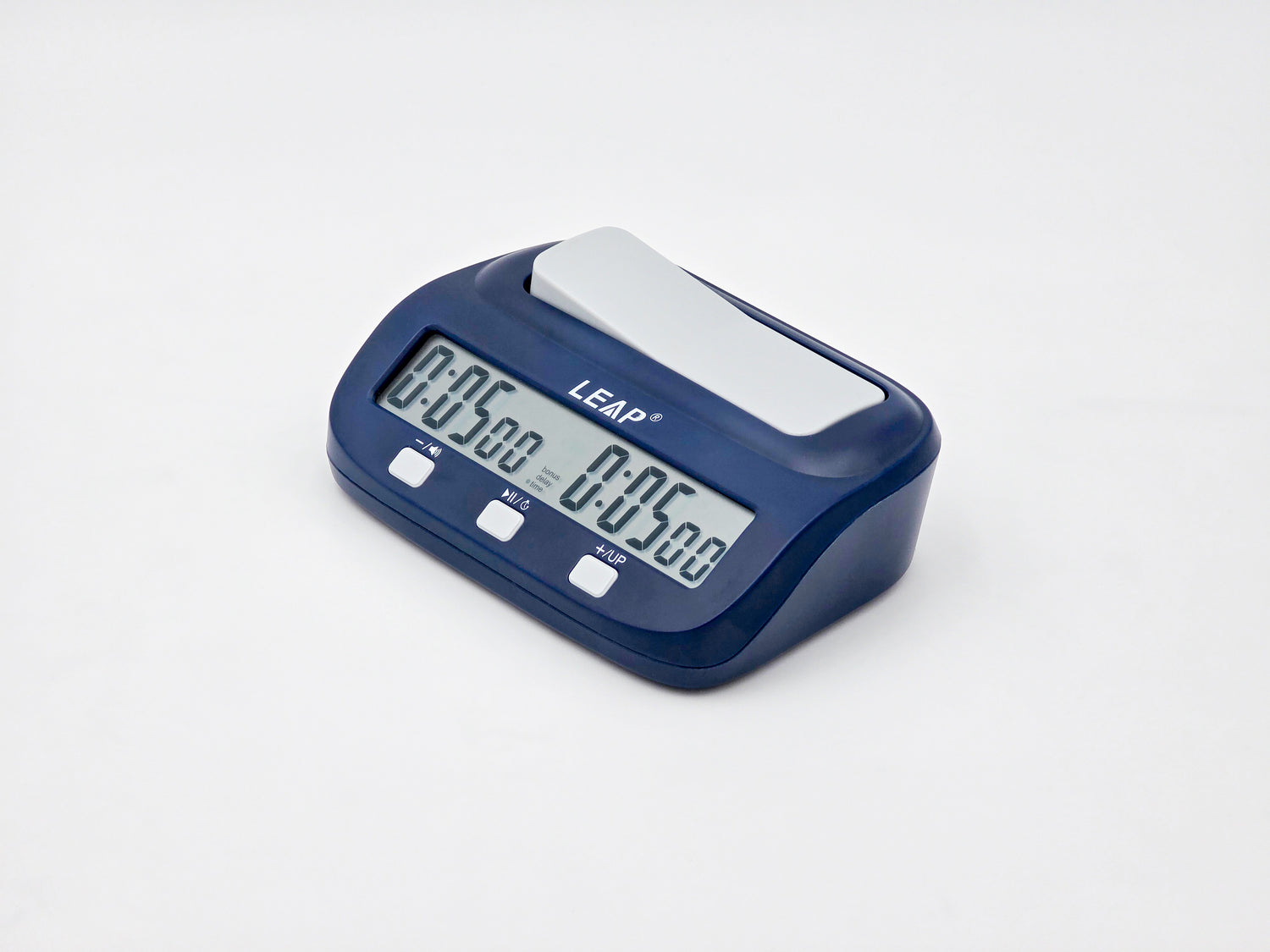 Leap PQ9923 Chess Clock in Light Box (Right Angle).